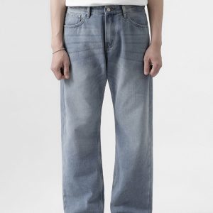QUẦN JEAN DÀI ỐNG RỘNG OWLBRAND BLANK RELAX