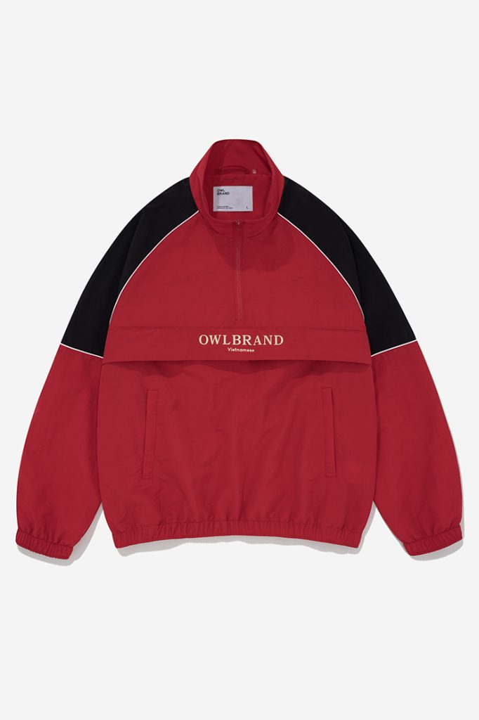 ÁO KHOÁC GIÓ OWLBRAND HALFZIP