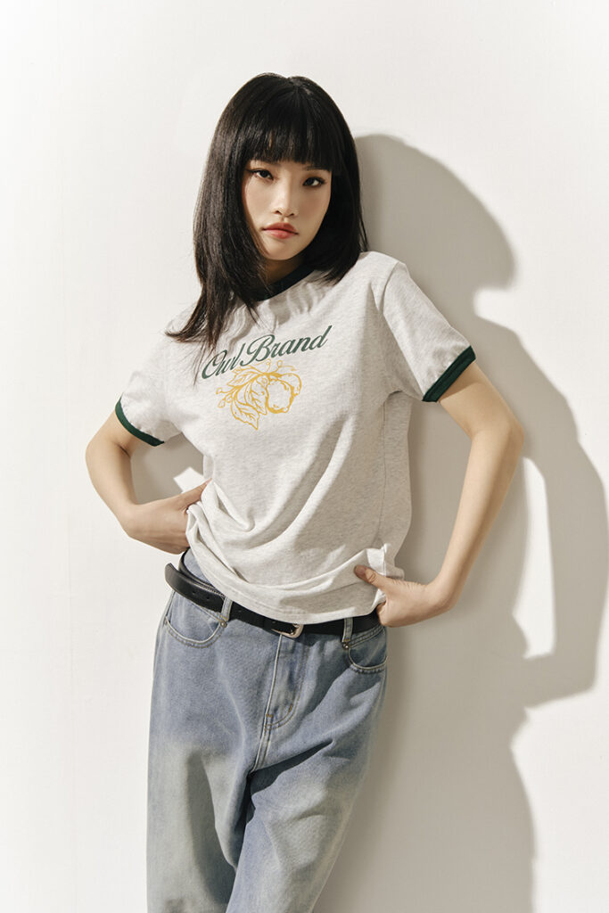 ÁO THUN NỮ OWLBRAND RINGER LEMON