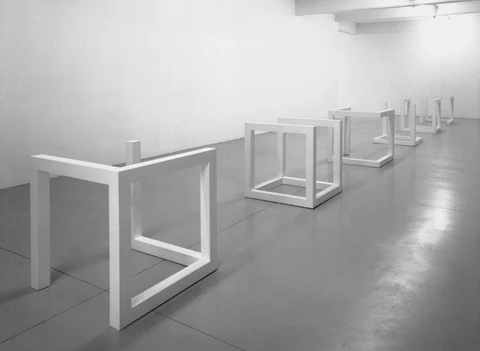 White Cubes By Sol LeWitt Large