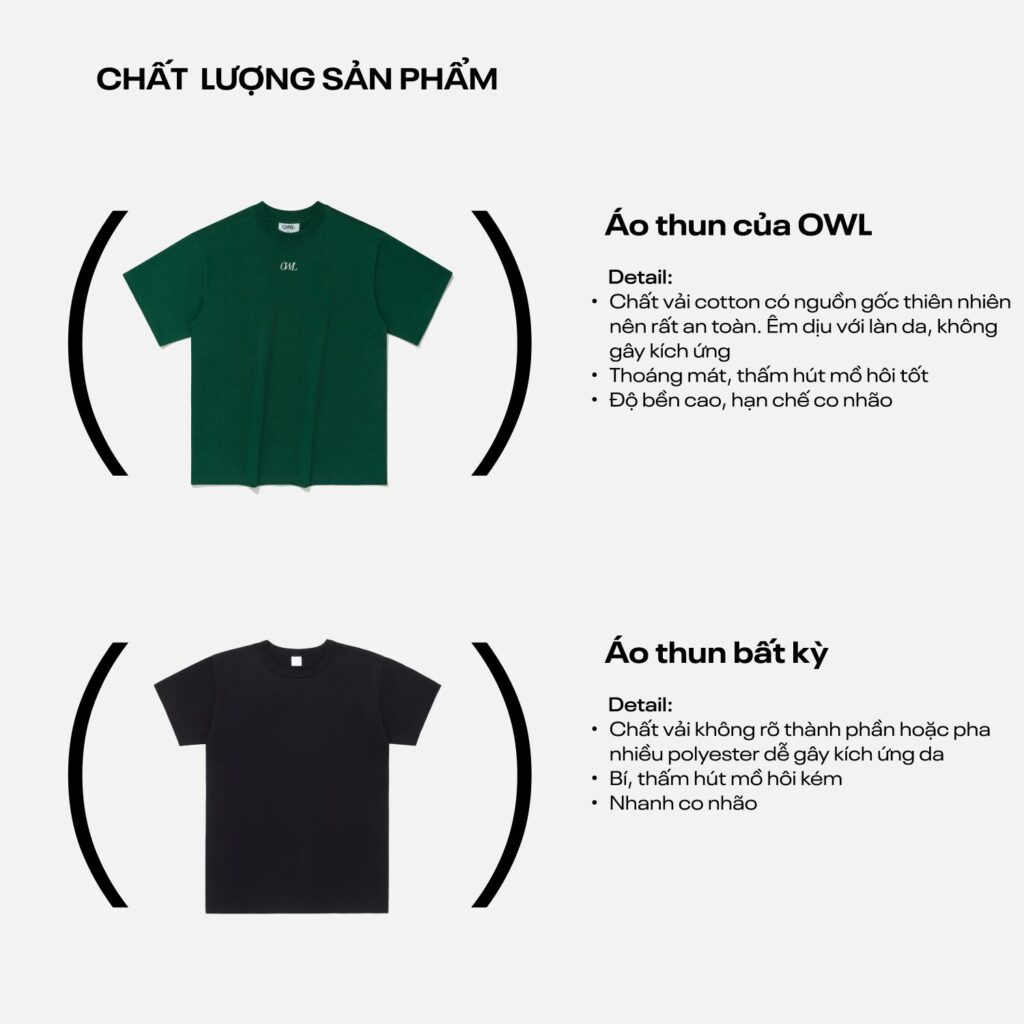 Intư SHARING Một Chiếc áo Thun Chất Lượng Cần Gì 2 3