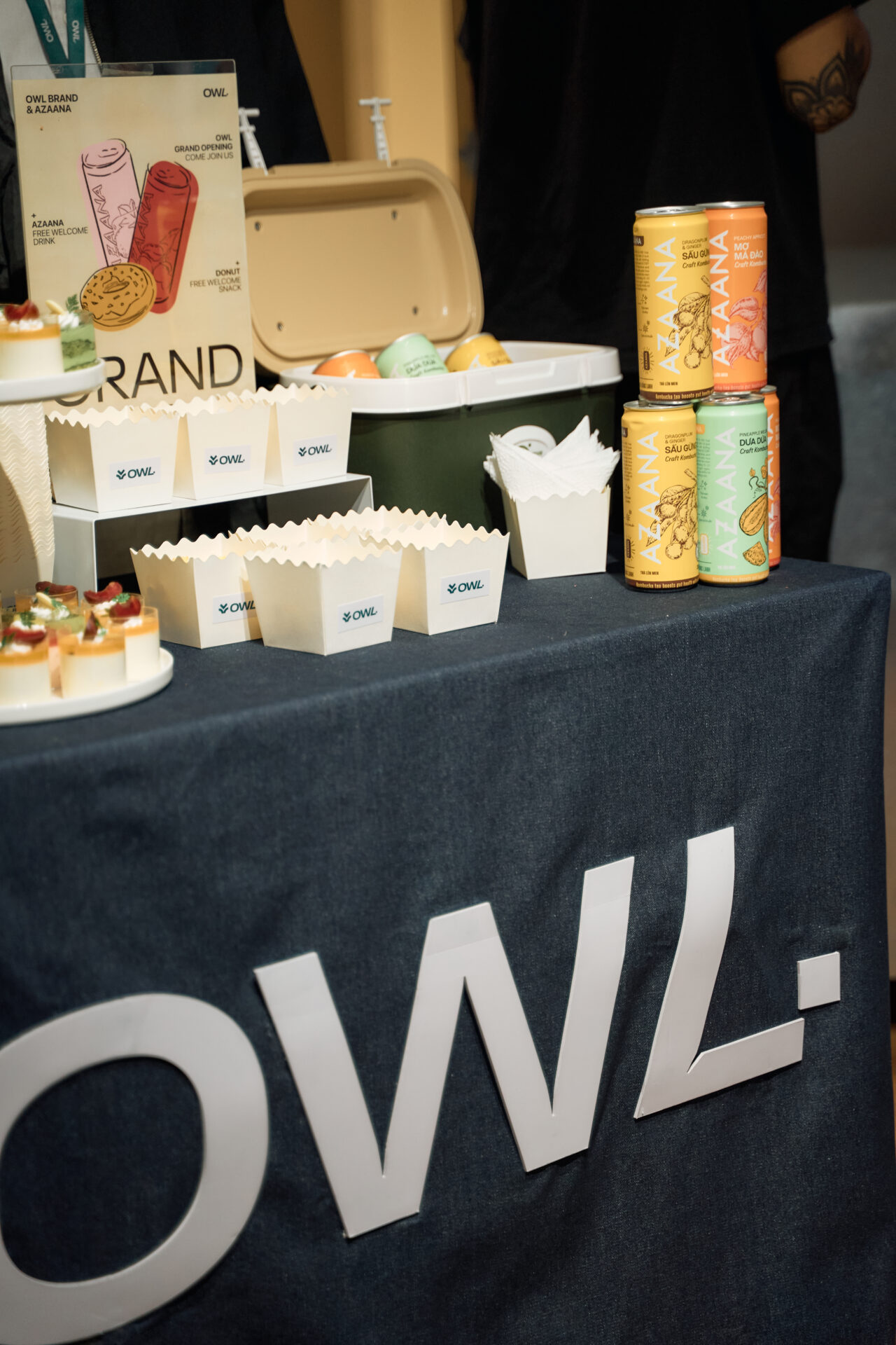 Recap sự kiện Grand Opening Owl Brand Quang