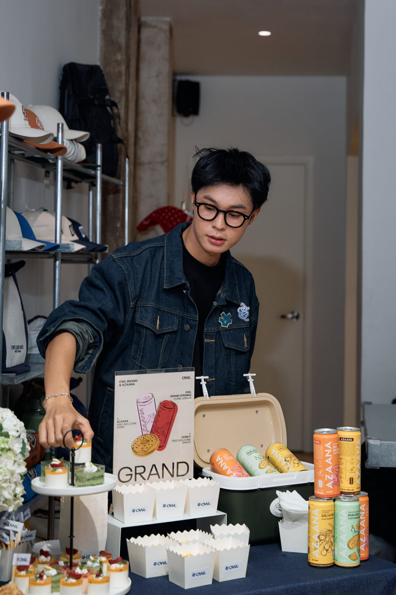 Recap sự kiện Grand Opening Owl Brand Quang